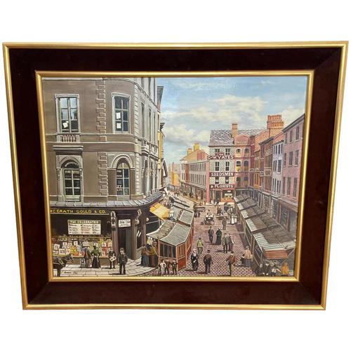 Figurative Art Oil Painting Manchester Market Place "The Street Traders" by Patrick Burke (1 of 34) Figurative Art Oil Painting Manchester Market Place "The Street Traders" by Patrick Burke (1 of 34)