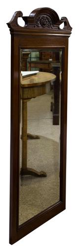 Edwardian Mahogany Wall Mirror (1 of 6) Edwardian Mahogany Wall Mirror (1 of 6)