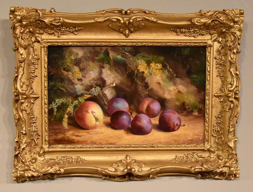 Oil Painting by William Hughes "Victoria Plums" (1 of 5) Oil Painting by William Hughes "Victoria Plums" (1 of 5)