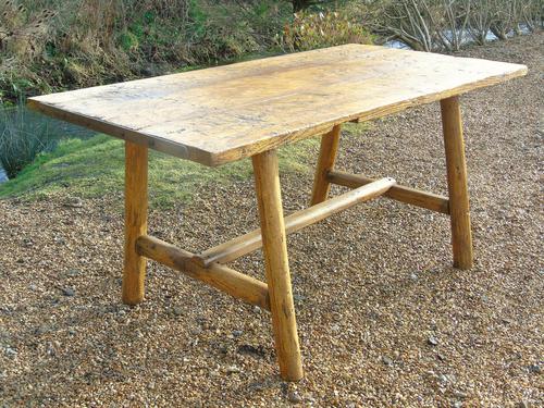 Antique Farmhouse Rustic / Industrial Table (1 of 9)