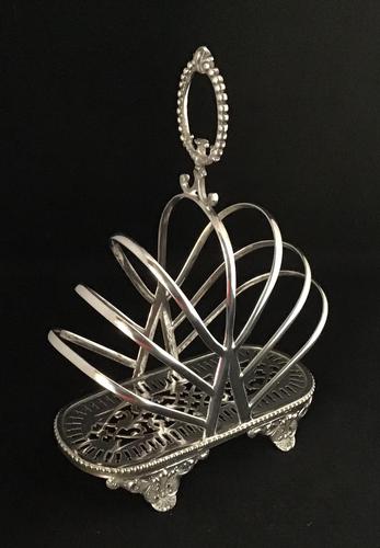 Aesthetic Period Silver Plated Fan Shape Toast Rack (1 of 5) Aesthetic Period Silver Plated Fan Shape Toast Rack (1 of 5)
