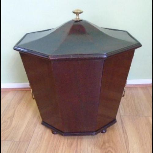 Regency Style Mahogany Wine Cooler (1 of 9)