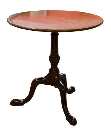 18th Mahogany Snap-top Tripod Table c.1770 (1 of 6) 18th Mahogany Snap-top Tripod Table c.1770 (1 of 6)