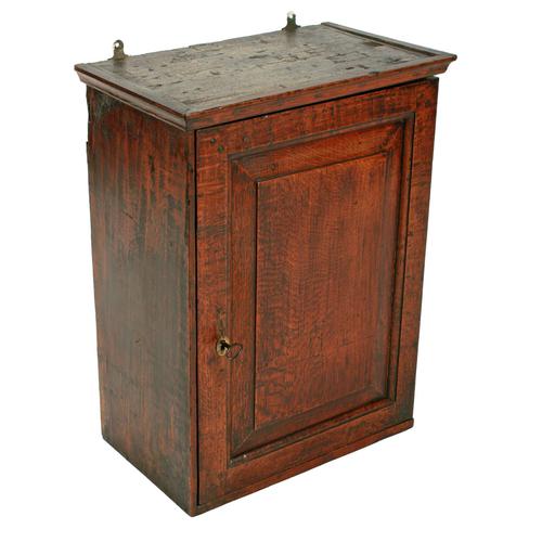 18th Century Oak Spice Cabinet (1 of 6) 18th Century Oak Spice Cabinet (1 of 6)