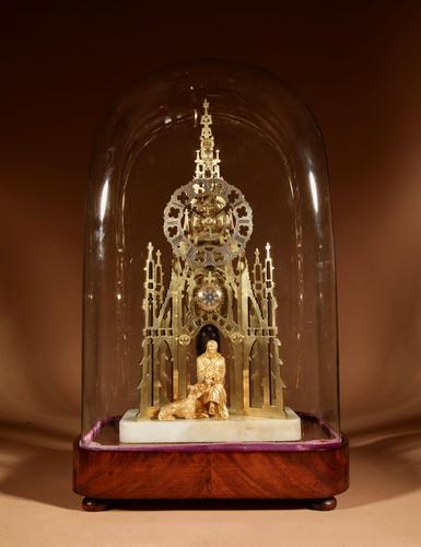 Scottish Interest Historically Interesting Sir Walter Scott Skeleton Clock. (1 of 14) Scottish Interest Historically Interesting Sir Walter Scott Skeleton Clock. (1 of 14)