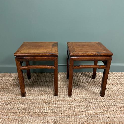 Stunning Pair of Antique Chinese Side Tables (1 of 4) Stunning Pair of Antique Chinese Side Tables (1 of 4)