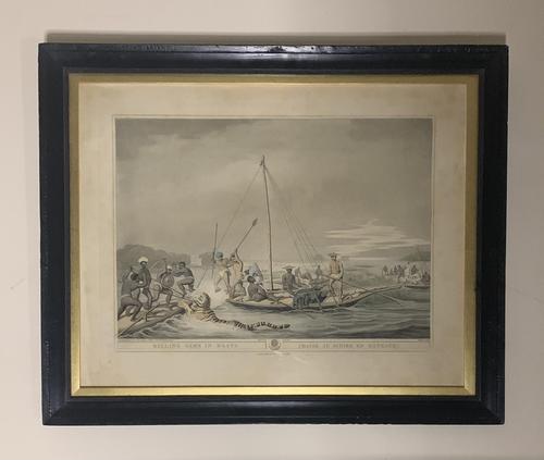 Georgian framed aquatint after Samuel Howitt (1 of 9)