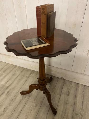 Walnut and Mahogany Games Table (1 of 5)