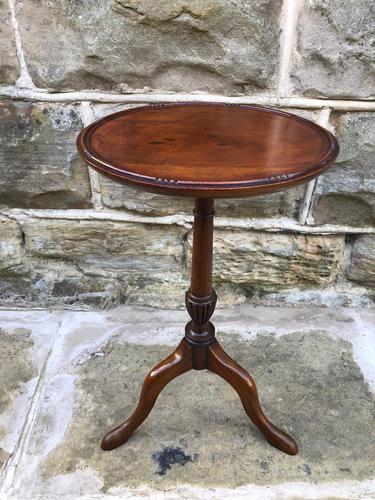 Antique Mahogany Tripod Wine Table (1 of 6)