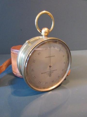 Negretti & Zambra Antique Barometer / Compass in Case (1 of 6)