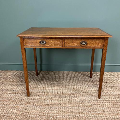 Georgian Country Oak Antique Side Table (1 of 8)