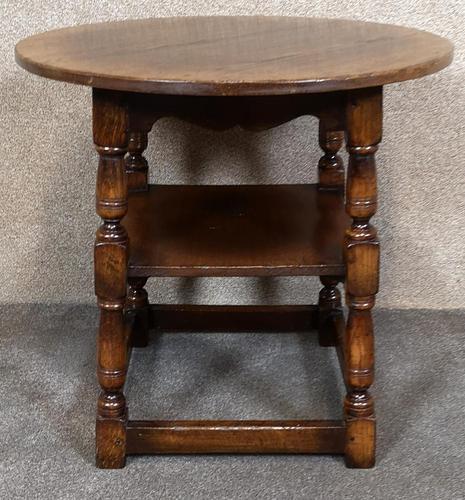 Titchmarsh & Goodwin English Oak Tavern Table / Occasional Table RL87 (1 of 10)