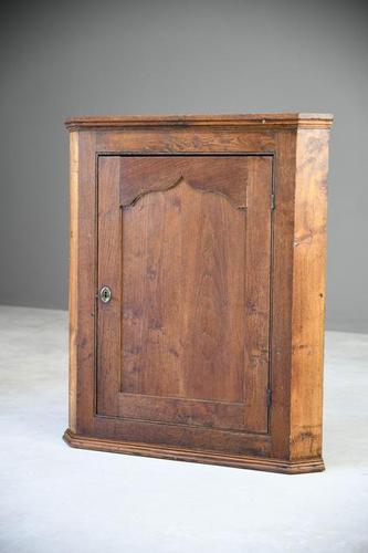 Georgian Oak Hanging Cupboard (1 of 12)