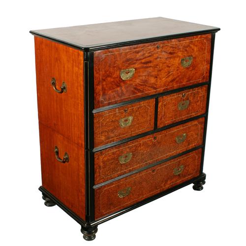 19th Century China Trade Campaign Chest (1 of 8) 19th Century China Trade Campaign Chest (1 of 8)