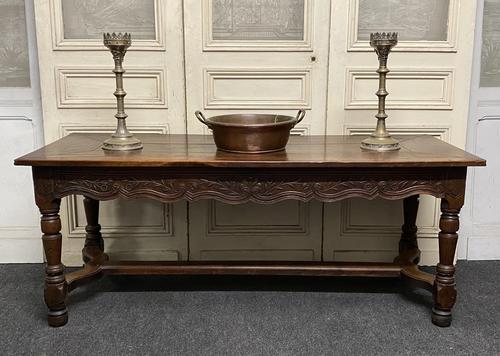 Early 18th Century French Walnut Console Table (1 of 28)