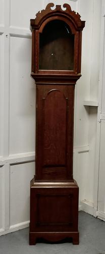 Victorian Inlaid Oak Long Case Clock Case (1 of 8)