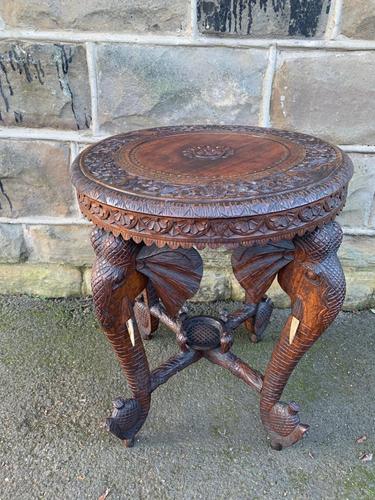 Antique Anglo Indian Coffee Table (1 of 6)