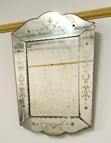 19th Century Venetian Mirror (1 of 9) 19th Century Venetian Mirror (1 of 9)