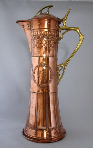 Art Nouveau Jugendstil Ewer (1 of 8) Art Nouveau Jugendstil Ewer (1 of 8)
