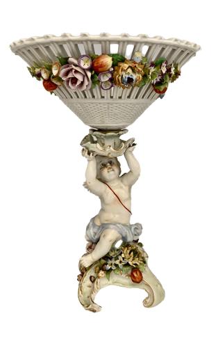 Antique German Porcelain Shierholz Centre Piece c.1907 (1 of 9)