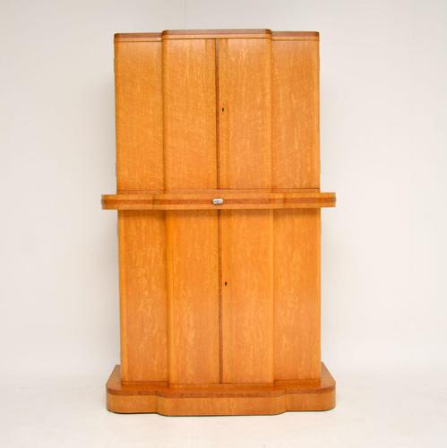 Art Deco 1920’s Burr Maple & Walnut Cocktail Cabinet (1 of 13) Art Deco 1920’s Burr Maple & Walnut Cocktail Cabinet (1 of 13)