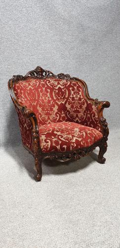 Superb Carved Armchair (1 of 9)