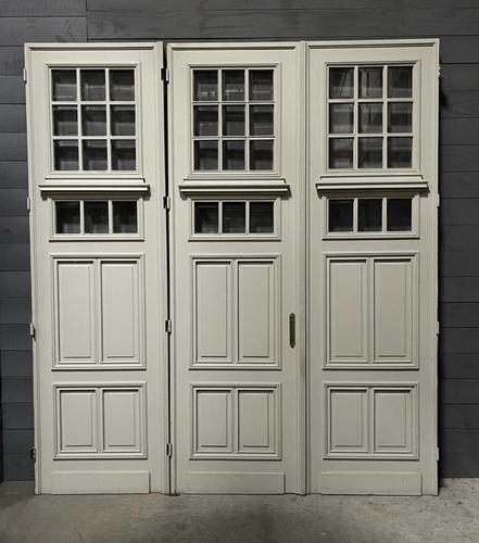 Incredible Set of 3 19th Century French Chateau Doors (1 of 17)