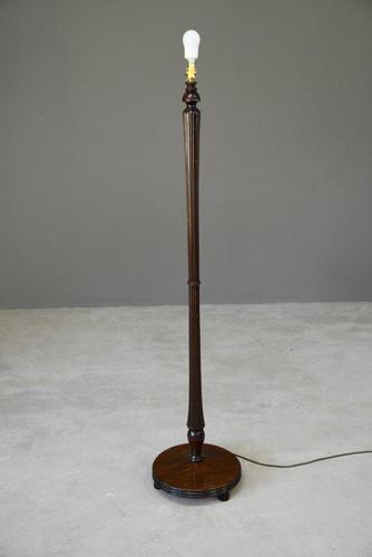 Traditional Wooden Standard Lamp (1 of 9)