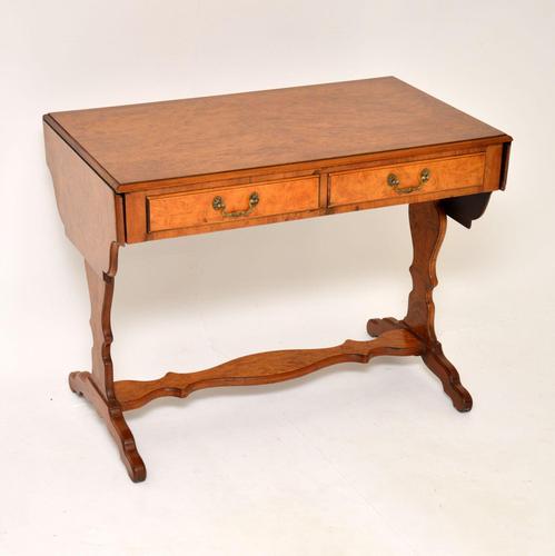 Burr Walnut Sofa Table c.1930 (1 of 12) Burr Walnut Sofa Table c.1930 (1 of 12)