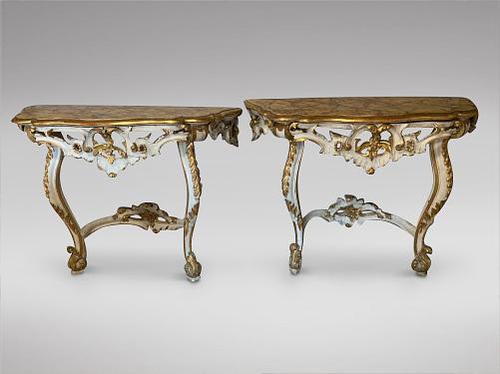 A pair of Louis xvi Giltwood Console tables for restoration (1 of 9)