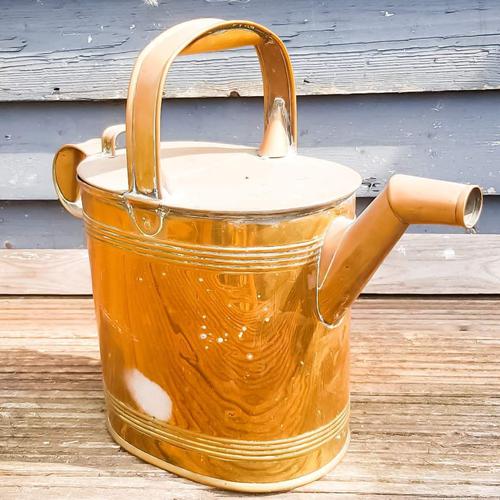 Brass Antique Watering Can (1 of 6)