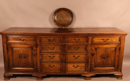 Superb Georgian Oak Serving Dresser Large (1 of 20)