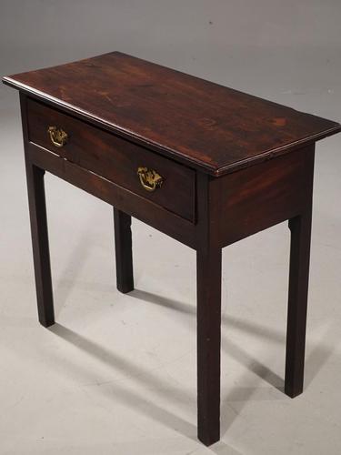 Mid 18th Century Single Drawer Side Table (1 of 5) Mid 18th Century Single Drawer Side Table (1 of 5)