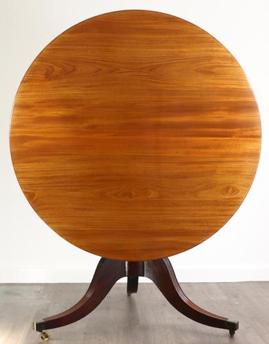Fine quality Georgian mahogany tilt top dining table (1 of 9) Fine quality Georgian mahogany tilt top dining table (1 of 9)