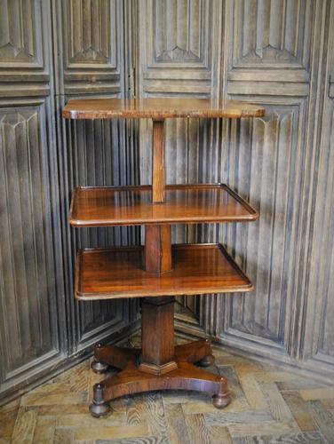 Antique Metamorphic Table into Dumbwaiter (1 of 6) Antique Metamorphic Table into Dumbwaiter (1 of 6)