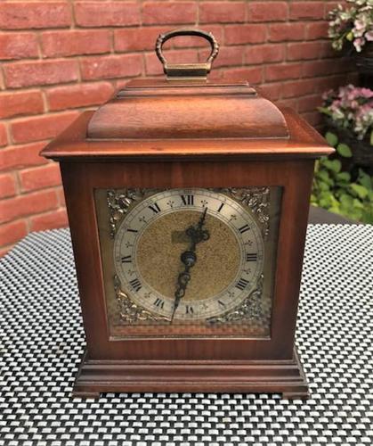 Delightful and Scarce 1970 English / German Striking Bracket Clock by F.H.S. (1 of 5) Delightful and Scarce 1970 English / German Striking Bracket Clock by F.H.S. (1 of 5)