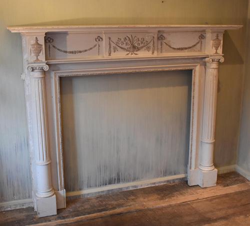 Adam Style Fire Surround in Original Paint (1 of 9)