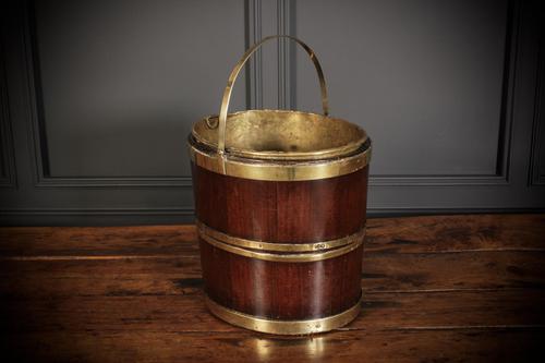 George III Mahogany & Brass Peat Bucket (1 of 7) George III Mahogany & Brass Peat Bucket (1 of 7)