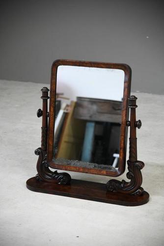 Antique Mahogany Toilet Swing Mirror (1 of 11) Antique Mahogany Toilet Swing Mirror (1 of 11)