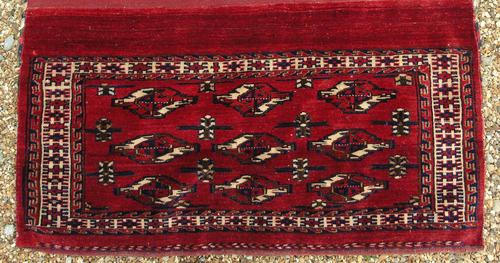 Antique Yomut Chuval Rug (1 of 4) Antique Yomut Chuval Rug (1 of 4)