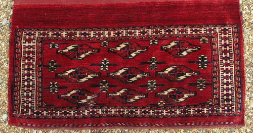 Antique Yomut Chuval Rug (1 of 4)