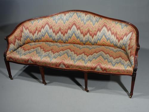 Shapely & Elegant Mid 19th Century Camelback Sofa (1 of 5) Shapely & Elegant Mid 19th Century Camelback Sofa (1 of 5)