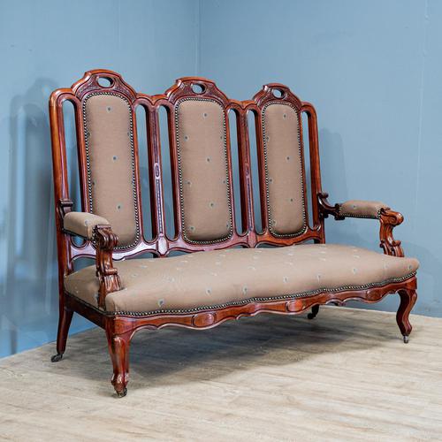 Mahogany Carved Couch (1 of 9) Mahogany Carved Couch (1 of 9)