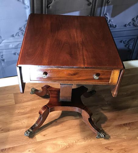 Regency Mahogany Sofa Table (1 of 9)