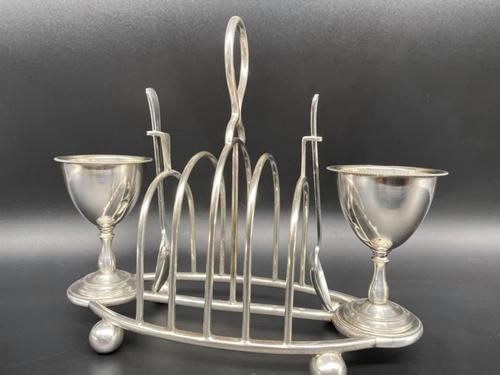Edwardian Egg Cruet Set (1 of 4) Edwardian Egg Cruet Set (1 of 4)