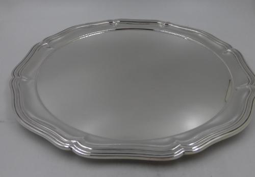 Antique Silver Salver Edinburgh 1911 (1 of 8)