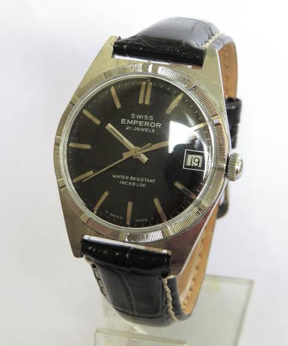 Gents 1960s Swiss Emperor Wrist Watch (1 of 4)