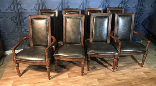 Set of Eight Mahogany Dining (1 of 10)