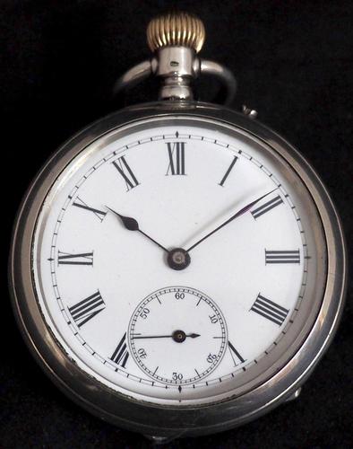 Fine Antique Silver Pocket Watch Keyless Wind Open Face Pocket Watch Swiss Made (1 of 5) Fine Antique Silver Pocket Watch Keyless Wind Open Face Pocket Watch Swiss Made (1 of 5)