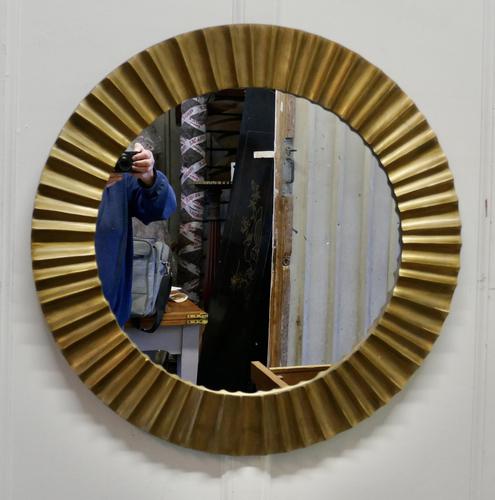 Heavy Brass Art Deco Odeon Sunburst Mirror (1 of 5) Heavy Brass Art Deco Odeon Sunburst Mirror (1 of 5)